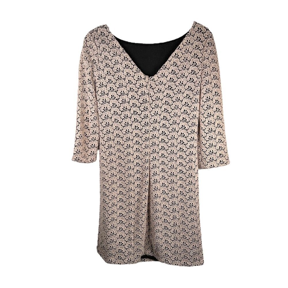 Diane Von Furstenberg Sarita Acorn Lace Dress Size 10 Wedding Work Designer
